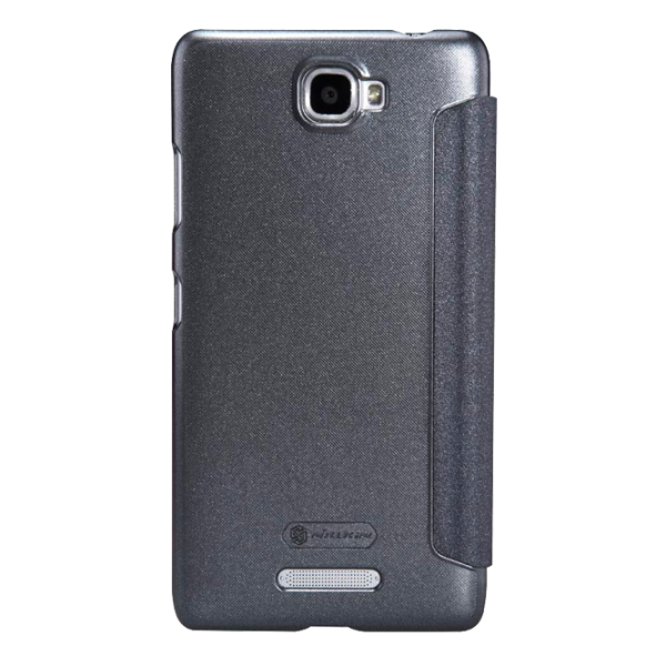 Husa Lenovo S856 Nillkin Flip Cover/ Leather/ Black photo 2