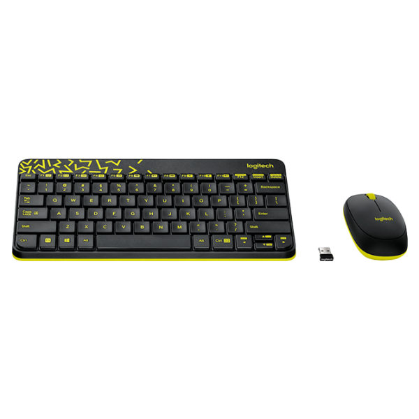 Клавиатура Logitech Desktop MK240 Беспроводные/ Черный photo 2 Клавиатура Logitech Desktop MK240 Беспроводные/ Черный photo 2