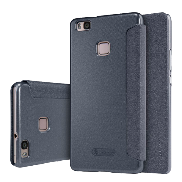 Husa Huawei P9 Lite Nillkin Flip Cover/ Leather/ Black photo 2