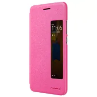 Чехол для смартфона Huawei P10 Plus Nillkin/ Flip Cover/ Экокожа/ Розовый photo 2