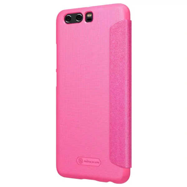 Husă pentru smartphone Huawei P10 Plus Nillkin/ Flip Cover/ Piele ecologică/ Pink photo 4
