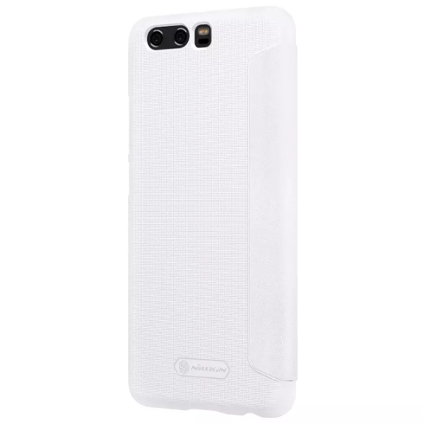 Husă pentru smartphone Huawei P10 Plus Nillkin/ Flip Cover/ Piele ecologică/ White photo 4