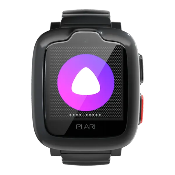 Детские часы с GPS Elari KidPhone 3G 1.3"/ Черный photo 2