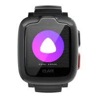 Детские часы с GPS Elari KidPhone 3G 1.3"/ Черный photo 2