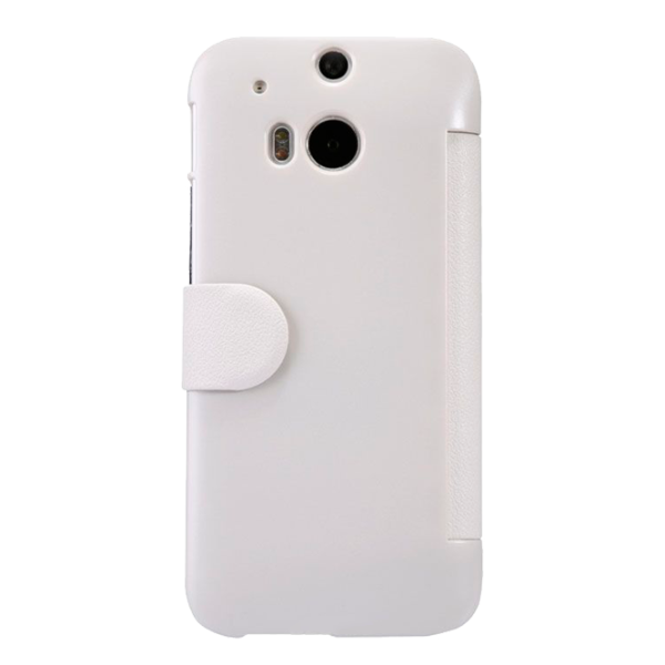 Husa HTC One M8 Nillkin Flip Cover/ Leather/ White photo 2