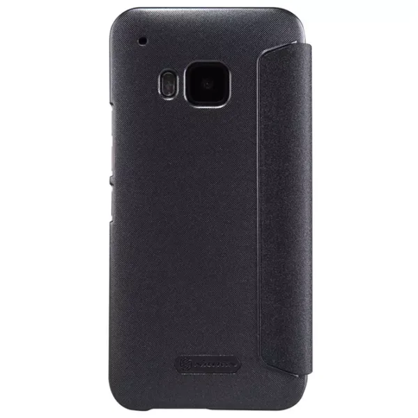 Чехол для смартфона HTC One M9 Nillkin/ Flip Cover/ Кожа/ Черный photo 2 Чехол для смартфона HTC One M9 Nillkin/ Flip Cover/ Кожа/ Черный photo 2