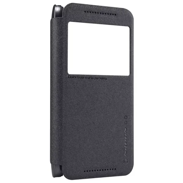 Чехол для смартфона HTC One M9 Nillkin/ Flip Cover/ Кожа/ Черный photo 4 Чехол для смартфона HTC One M9 Nillkin/ Flip Cover/ Кожа/ Черный photo 4