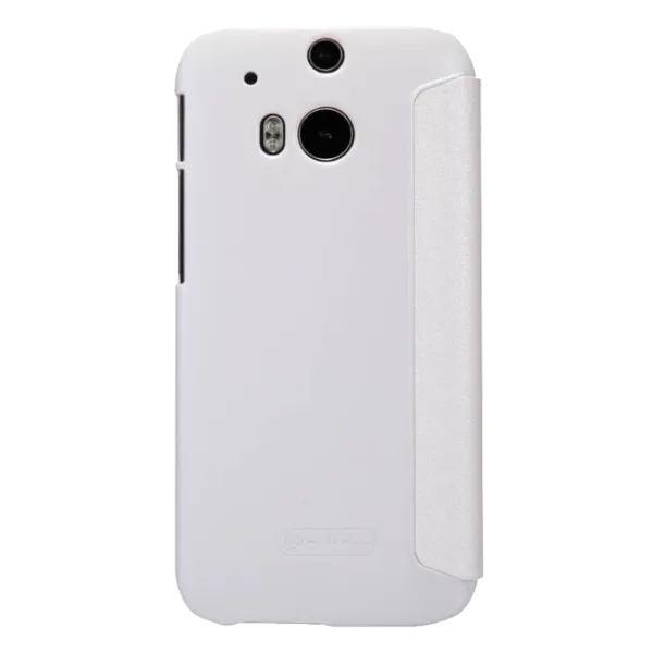 Чехол HTC One M8 Nillkin Flip Cover/ Leather/ Белый photo 2