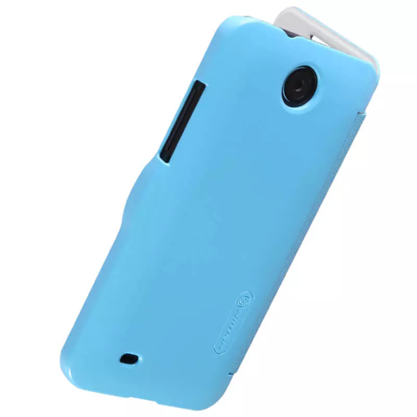 Husă pentru smartphone HTC Desire 300 Nillkin/ Flip Cover/ Piele/ Blue photo 4 Husă pentru smartphone HTC Desire 300 Nillkin/ Flip Cover/ Piele/ Blue photo 4