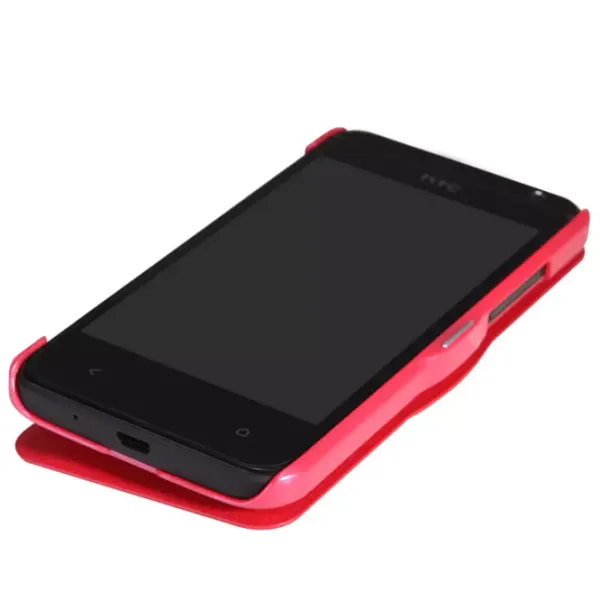Husă pentru smartphone HTC Desire 300 Nillkin/ Flip Cover/ Piele/ Red photo 3 Husă pentru smartphone HTC Desire 300 Nillkin/ Flip Cover/ Piele/ Red photo 3