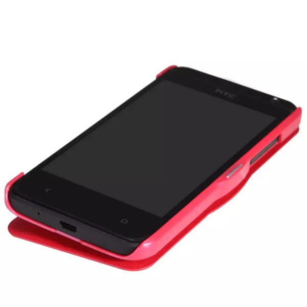 Husă pentru smartphone HTC Desire 300 Nillkin/ Flip Cover/ Piele/ Red photo 3 Husă pentru smartphone HTC Desire 300 Nillkin/ Flip Cover/ Piele/ Red photo 3
