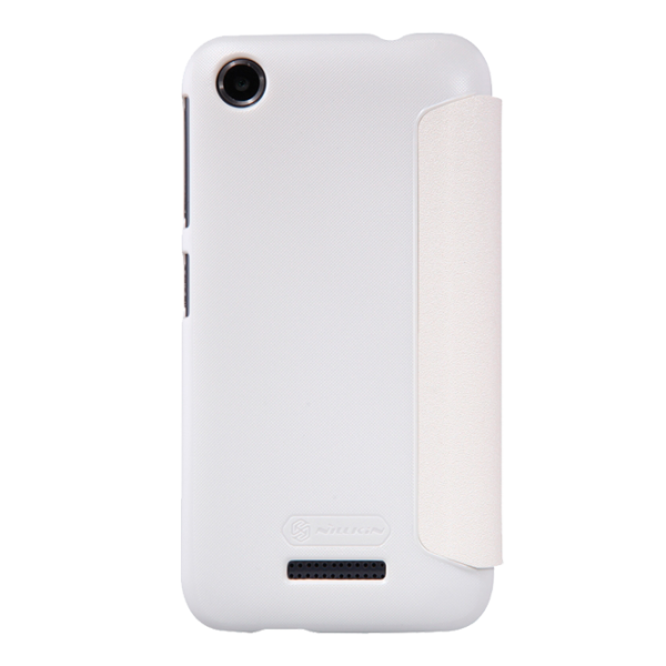 Husă pentru smartphone HTC Desire 320 Nillkin/ Flip Cover/ Piele/ White photo 3