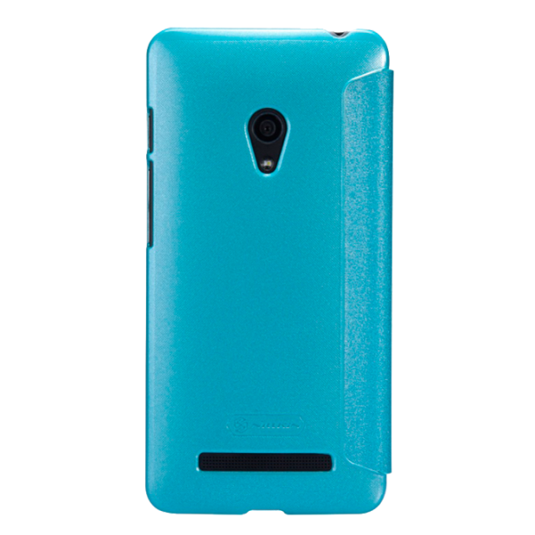 Husa Asus Zenfone 5 Nillkin Flip Cover/ Leather/ Blue photo 2