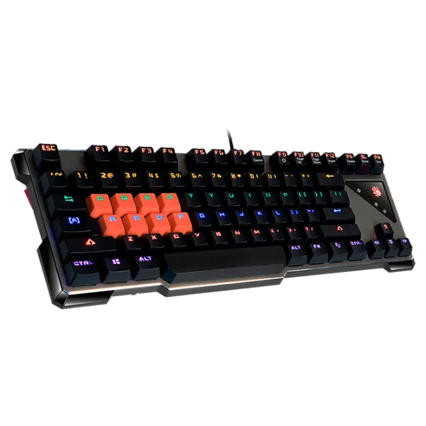 Tastatură A4Tech Full Light Strike Bloody Cu fir/ Black photo 2