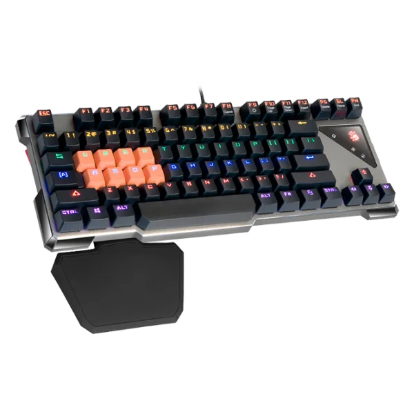 Tastatură A4Tech Full Light Strike Bloody Cu fir/ Black photo 3