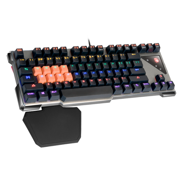 Tastatură A4Tech Full Light Strike Bloody Cu fir/ Black photo 3