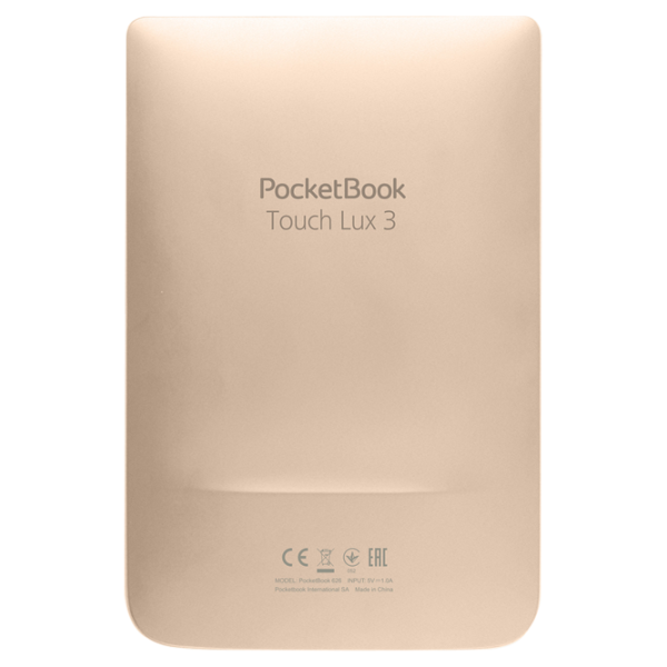 eReaders Pocketbook Touch Lux 3 6"/ E-Ink Carta/ 8 GB/ Gold photo 3