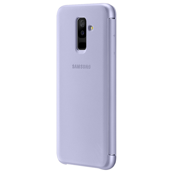 Чехол для смартфона Samsung Galaxy A6 Plus (2018) Samsung/ Flip Wallet/ PP/ Фиолетовый photo 2