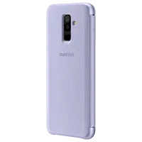 Чехол для смартфона Samsung Galaxy A6 Plus (2018) Samsung/ Flip Wallet/ PP/ Фиолетовый photo 2
