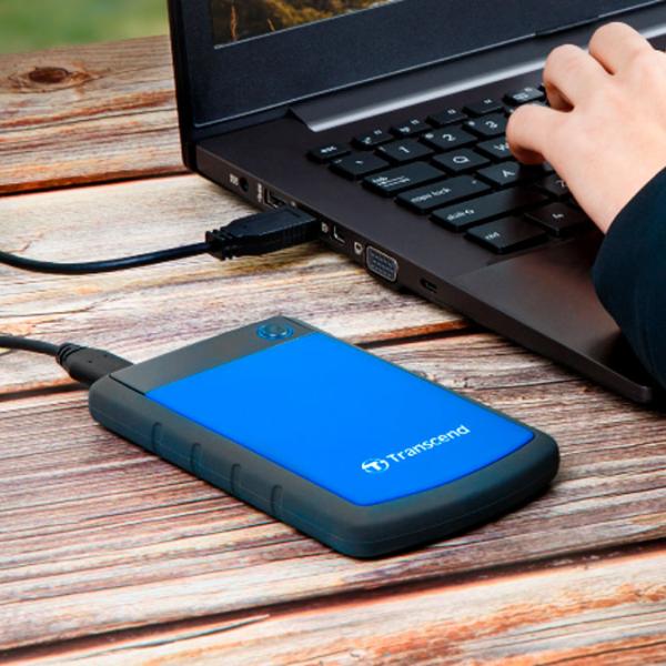 HDD Extern HDD Transcend StoreJet 25H3P 4 TB TS4TSJ25H3B/ Blue photo 5