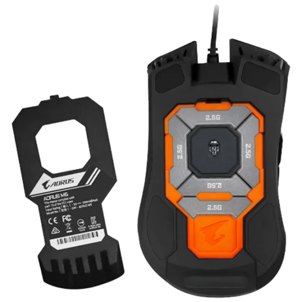 Mouse Gigabyte AORUS USB/ Black photo 6
