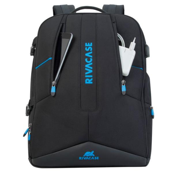 Rucsac RivaCase 7860 17.3"/ Blue Black/ 30 l photo 3