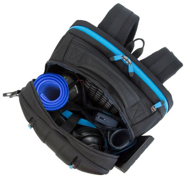 Rucsac RivaCase 7860 17.3"/ Blue Black/ 30 l photo 8