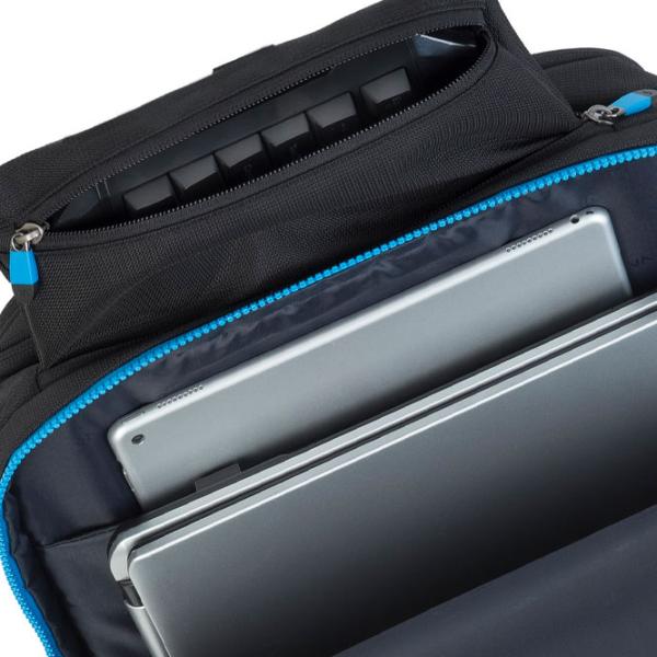 Rucsac RivaCase 7860 17.3"/ Blue Black/ 30 l photo 9
