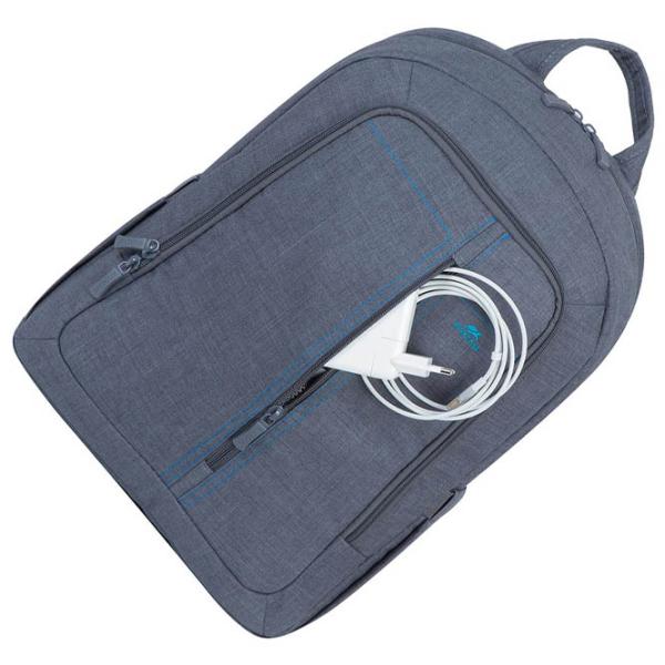 Rucsac RivaCase 7560 15.6"/ Blue Gray/ 18 l photo 3