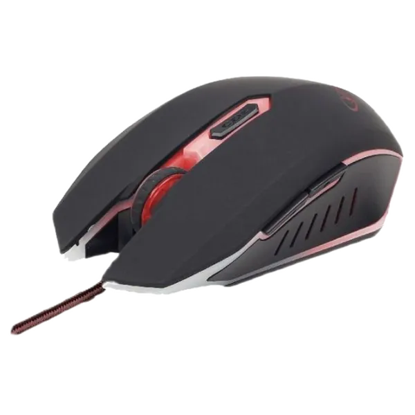 Mouse Gembird MUSG-001-R USB/ Black photo 2