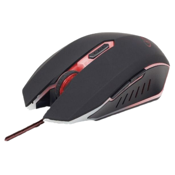 Mouse Gembird MUSG-001-R USB/ Black photo 2