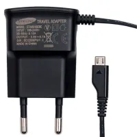Сетевое зарядное устройство Samsung ETAOU10EBE 2 A/ Черный photo 3