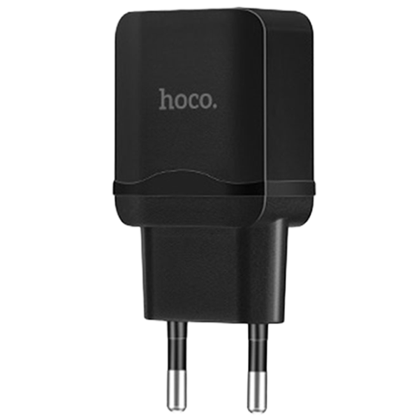 Adaptor de rețea Hoco C22A 2.4 A/ Black photo 2