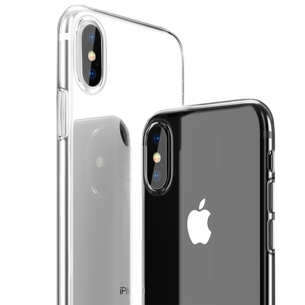Husă pentru smartphone Apple iPhone XS Max Hoco/ Back/ TPU/ Transparent White photo 2
