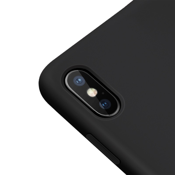 Husă pentru smartphone Apple iPhone XS Max Hoco/ Back/ TPU/ PC/ Black photo 2