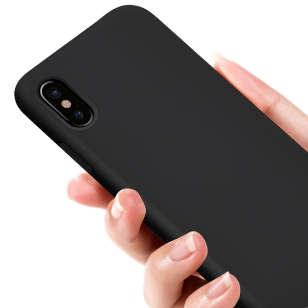 Husă pentru smartphone Apple iPhone XS Max Hoco/ Back/ TPU/ PC/ Black photo 3