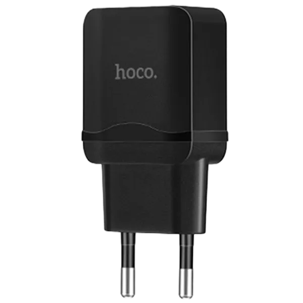 Adaptor de rețea Hoco C22A 2.4 A/ Black photo 2