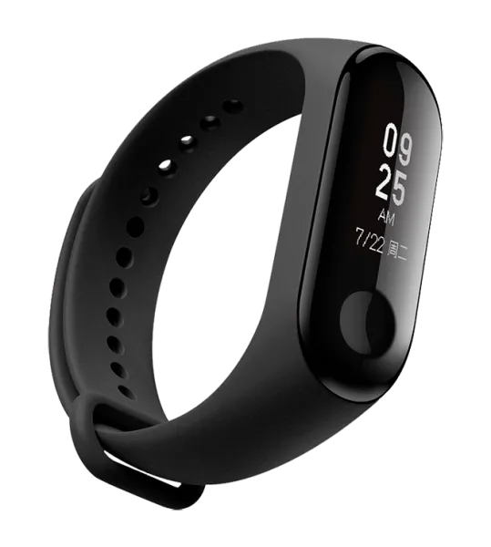 Bratara Mi Band 3/Mi Band 4 Silicon Xiaomi Black 19.8 mm/ Black photo 2 Bratara Mi Band 3/Mi Band 4 Silicon Xiaomi Black 19.8 mm/ Black photo 2