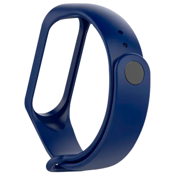 Ремень Xiaomi Mi Band 3 Sport Силикон/ Синий photo 2 Ремень Xiaomi Mi Band 3 Sport Силикон/ Синий photo 2