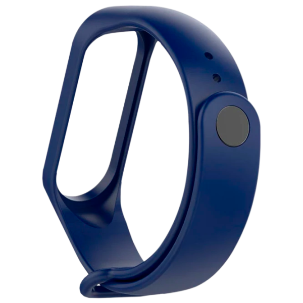 Ремень Xiaomi Mi Band 3 Sport Силикон/ Синий photo 2 Ремень Xiaomi Mi Band 3 Sport Силикон/ Синий photo 2
