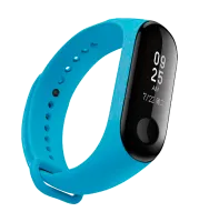 Ремень Xiaomi Mi Band 3 Sport Силикон/ Синий photo 3