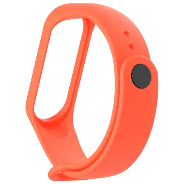 Ремень Xiaomi Mi Band 3 Sport Силикон/ Оранжевый photo 2 Ремень Xiaomi Mi Band 3 Sport Силикон/ Оранжевый photo 2