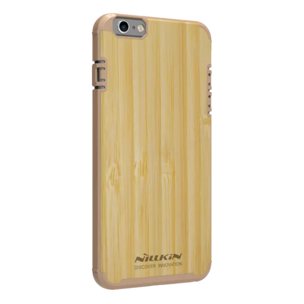 Husa Apple iPhone 6/6S Plus Nillkin Back/ Bamboo/ Gold photo 2