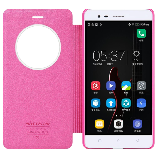 Husa Lenovo Vibe K5 Note Nillkin Flip Cover/ Leather/ Red photo 3