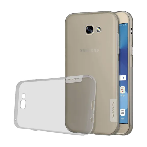 Husa Samsung Galaxy A3 Nillkin Back Ultra Thin/ TPU/ Gray photo 4