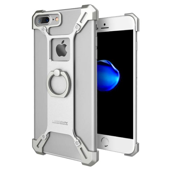 Чехол для смартфона Apple iPhone 7/ 8 Plus Nillkin/ Back/ Металл/ Серебристый photo 2