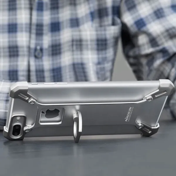 Чехол для смартфона Apple iPhone 7/ 8 Plus Nillkin/ Back/ Металл/ Серебристый photo 5