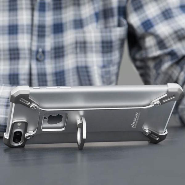 Чехол для смартфона Apple iPhone 7/ 8 Plus Nillkin/ Back/ Металл/ Серебристый photo 5