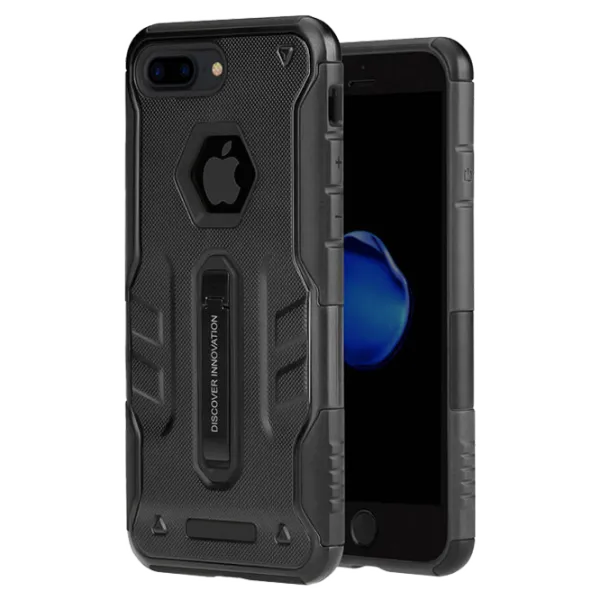 Husa Apple iPhone 7/8 Plus Nillkin Back/ TPU/PC/ Black photo 2