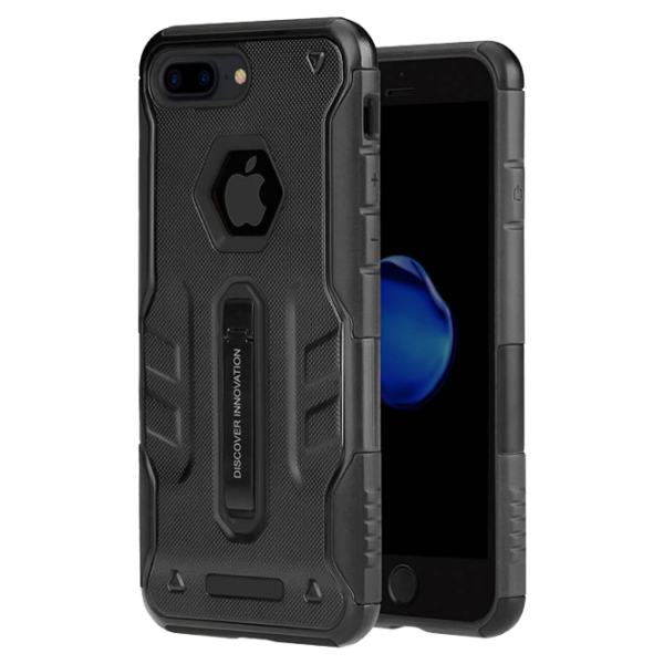 Husa Apple iPhone 7/8 Plus Nillkin Back/ TPU/PC/ Black photo 2